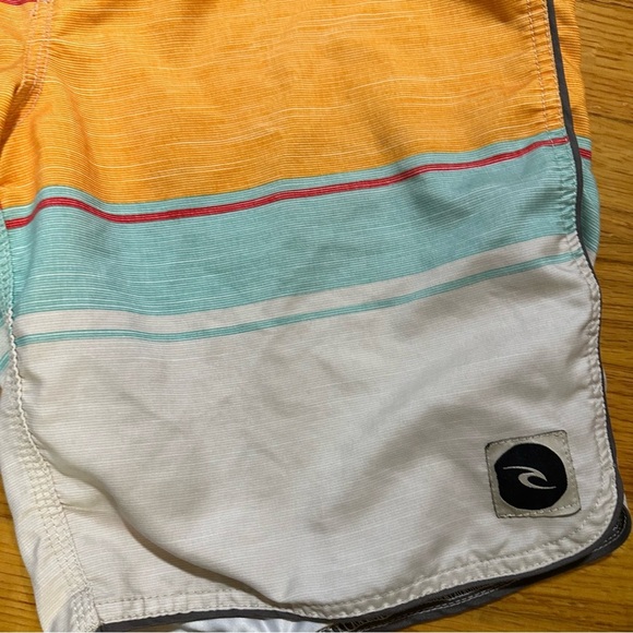 Rip Curl Men’s Color Block Board Shorts Multicolor Size 31 (f6 - Picture 2 of 13